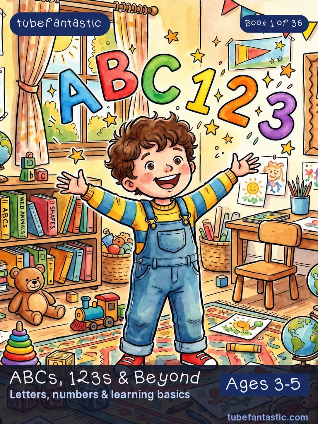 ABCs & 123s Book 1 cover