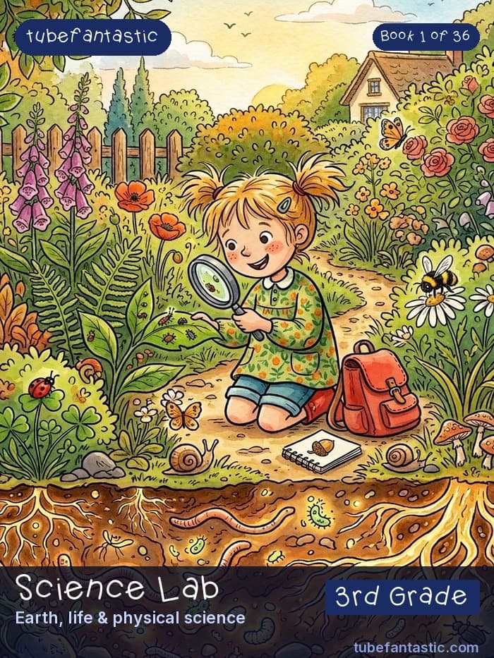 3rd Grade Science Book 1 cover