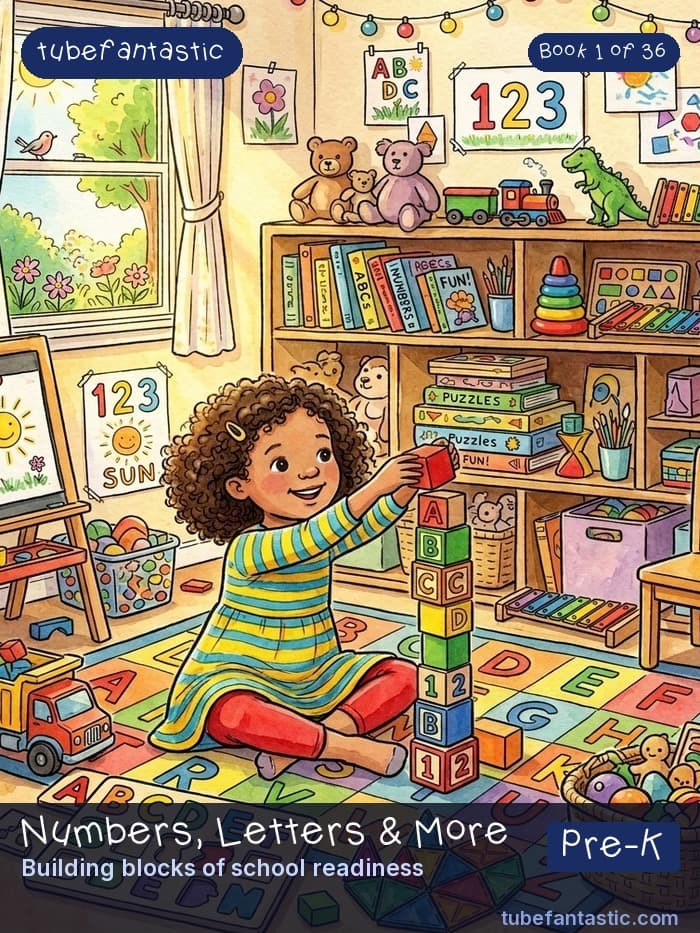 Pre-K Early Learning Book 1 cover