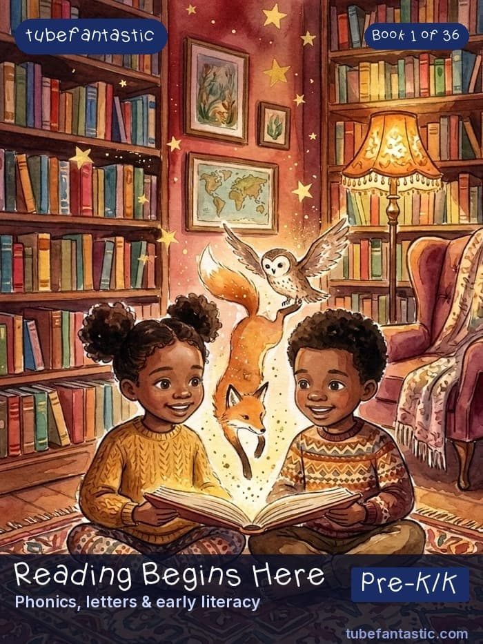 Pre-K Reading Book 1 cover