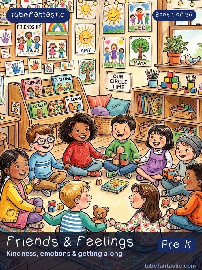 Pre-K Social Skills Book 1 cover